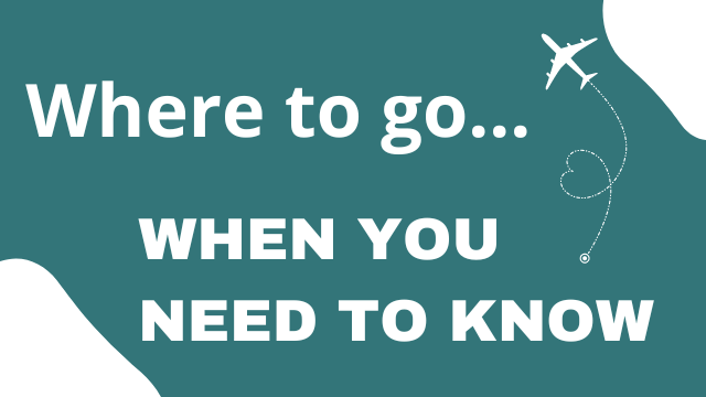   Where To Go When You Need To Know 